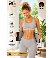 Unisex Termal Terletici Korse Bel Göbek İnceltici Şekillendirici Yağ Yakıcı Kemer Fitness Lohusa Korsesi