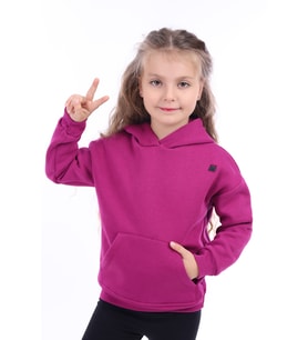 Toontoy Kız Çocuk Sweatshirt (Mürdüm)