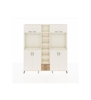 Arges Dolap 14 Raflı 2 Çekmeceli 2 Askılı 220x30x243 Aytaşı-Aytaşı/Çam