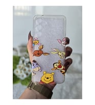Samsung Galaxy M34 5G Uyumlu Baskılı Şeffaf Telefon Kılıfı