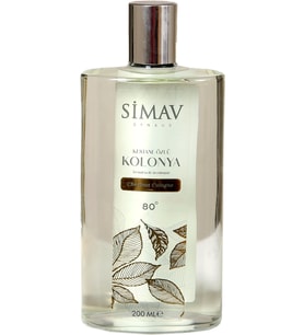 Simav Synaus Kestane Özlü ve Termal Sulu Kolonya Cam Şişe - 200 ml