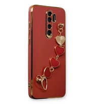 Newface Xiaomi Redmi Note 8 Pro Kılıf Esila Silikon - Kırmızı