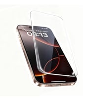Apple iPhone 16 Pro Max Uyumlu Zore 3D Mobi HD Temperli Cam Ekran Koruyucu (Şeffaf)