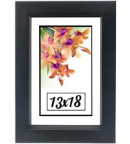 13X18 Fotoğraf Çerçevesi Modern Ofis Sanat Ev Home Ofis Dekoratif Çerçeveler Ev Oturma Odası Salon Dekorasyon Resim Çerçeveleri Diploma Belge Sertifika Çerçeveleri (Siyah)