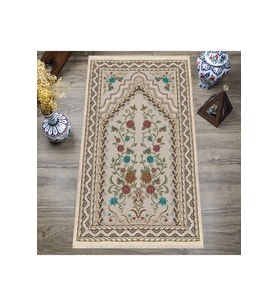 Dijital Baskılı, Yıkanabilir, Yumuşak Dokulu Çocuk ve Yetişkin SECCADE 65x115 cm  S-DOT-N104