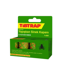 Tibtrap Yapışkan Sinek Kapanı 4 Lü