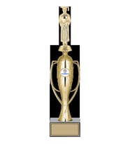 ODAK KUPA - Figürlü Kupalar - Mezuniyet Erkek Figürlü Kupalar FG-025 A - 38 cm