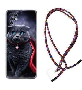 INFINIX Note 11 Pro Note 10 Hot 9 Play Kılıf Boyun Asklı Rasta Silikon Super Cat 1666