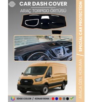 Ford TRANSİT V363 (2014-2019) ÜST 3 GÖZLÜ MODEL Torpido Örtüsü Ön Göğüs Koruma