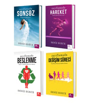 deniz egece 4 kitap zayıflamada son söz - zayıflamada hareket - zayıflamada beslenme ve  zayıflamada değişim süreci
