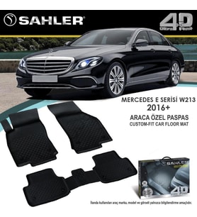 Mercedes W213 Havuzlu Paspas 4,5D Sahler 2016 Sonrası