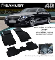 Mercedes W213 Havuzlu Paspas 4,5D Sahler 2016 Sonrası