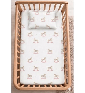 %100 Pamuk Lastikli Bebek Çarşafı + Yastık Kılıfı Park Yatak 60x120 70x110 70x120 Uyumlu