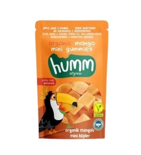 Humm Organik Glutensiz Vegan Mangolu Mini Küpler 30 Gr