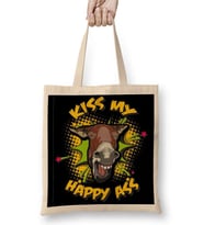 Donkey Jackass Kiss My Happy Ass Bez Çanta Uzun Saplı