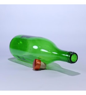 Zeytinyağı Şişesi Yağdanlık Sosluk Sirkelik 750 ml Açık Yeşil 