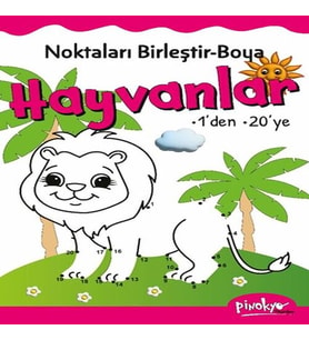 Noktaları Birleştir-Boya Hayvanlar-1’den 20’ye