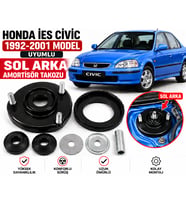 Honda İES Civic 1992-2001 Sol Arka Amortisör Takozu