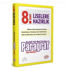 Editör 8.Sınıf Resimli Paragraf Soru Bankası