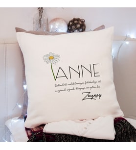 Anne Tasarımlı Yastık Kişiye Özel