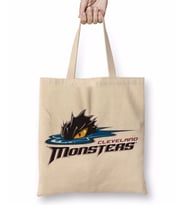 Cleveland Monsters Logo Bez Çanta Uzun Saplı
