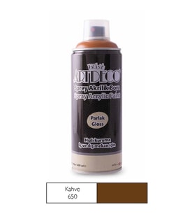 ARTDECO AKRİLİK SPREY BOYA 400 ML KAHVERENGİ  400-650