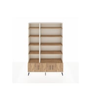 Arges Gardrop 10 Raflı 3 Kapaklı 132x30x195 Aytaşı-Çam