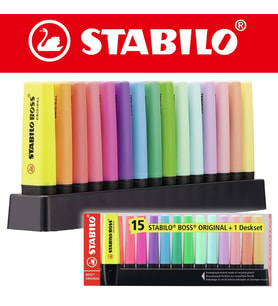 STABİLO BOSS ORİGİNAL 15Lİ SET