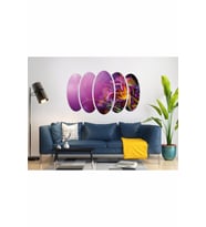 ÇİÇEK MOR MDF TABLO-0734