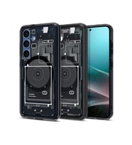 Galaxy S25 Kılıf Ultra Hybrid Zero One MagFit özellikli Zero One Black - ACS09003 (Siyah)