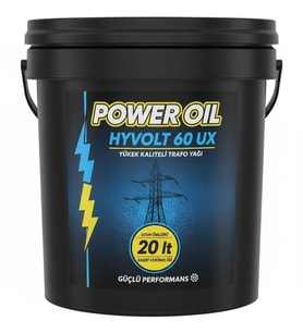 HYVOLT POWEROIL TRAFO YAĞI 60 UX 20 lt