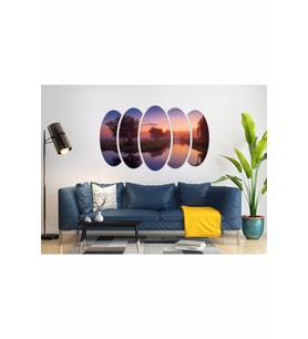 GÖL AĞAÇ MANZARASI MDF TABLO-3152