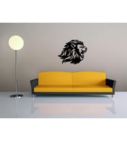 Aslan Tasarımlı Mdf Tablo (Siyah)