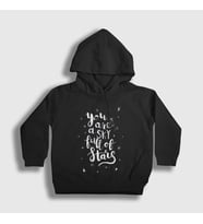 Presmono Unisex Çocuk Siyah A Sky Full Of Stars Coldplay Kapüşonlu Sweatshirt 468532tt