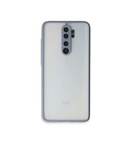 Xiaomi Redmi Note 8 Pro Kılıf Montreal Silikon Kapak - Gri