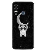 Tecno Spark 8T Kılıf Resimli Desenli Silikon Platinium Series Panda Moon 1811