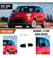 Fiat 500L Uyumlu Batman Ayna Kapağı 2013-2021 Model Arası
