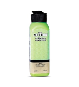 ARTDECO AKRİLİK BOYA 140 ML. LİMON YEŞİLİ