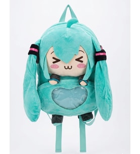 Hatsune Miku Yumuşak Dokulu Peluş Sırt Çantası
