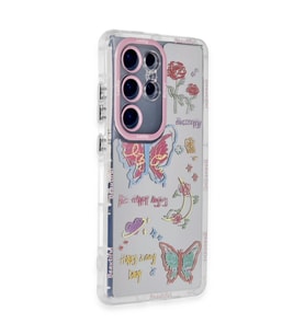 Samsung Galaxy S23 Ultra Kılıf Reflexion Desenli Kapak - Desen 8