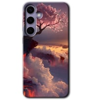 Galaxy S24 Kılıf HD Desen Baskılı Kılıf - Uçurumdaki Hayat