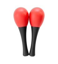 Jwin PM-202 Saplı Marakaş Orff - Ritim Aleti Seti - Kırmızı