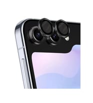 Newface Samsung Galaxy Z Flip 5 Valdez Metal Kamera Lens - Siyah