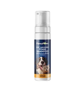 Fancy Paws Dry Washing Foam Shampoo Bal Özlü 200ml