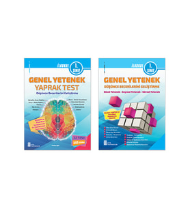 1. Sınıf Bilsem Genel Yetenek Yaprak Test+Genel Yetenek Düşünce Becerilerini Geliştirme