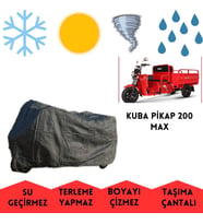 Kuba Pikap 200 Max Kasalı Motor Brandası Su Geçirmez
