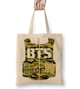 Bts Army Bez Çanta Uzun Saplı