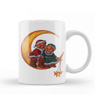 Yılbaşı Yeni Yıl Konseptli Noel Ayıcıklar Kupa Bardak Porselen