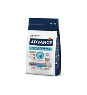 Advance Cat Sterilized Hairball Hindili Kısır Kedi Maması 1,5 Kg