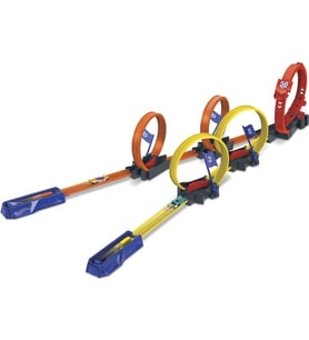 Hw Çok Çemberli Yarış Oyun Seti Tek Kişilik Veya Çok Oyunculu Rekabet, 63 cm Uzunluğunda Çemberli Pist, 4-10 Yaş HDR83